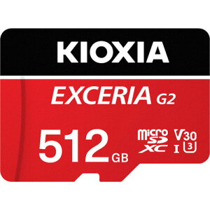 �L�I�N�V�A�iKIOXIA�j�@KIOXIA�@microSD�@EXCERIA�V���[�Y�@���b�h�@KMU�|B512GR�@�y�i�ԁF1521554KMU-B512GR�z