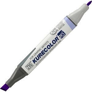 �y�݌ɏ����z�y���[���֑Ή��z���|�@ZIG KURECOLOR TWIN WS�@VIOLET�@�y�i�ԁFKC-3000N-607�z