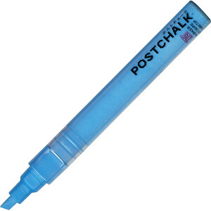 �y���[���֑Ή��z���|�@ZIG POSTCHALK MARKER WET-WIPE 6MM TIP �Z���[�X�@NEON LT.BLUE�@�y�i�ԁFPOST-500A-031S�z