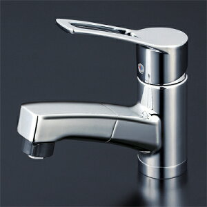 KVK 洗面用シングルレバー式シャワー付混合栓 一般地用 【品番:KM8001TF】●