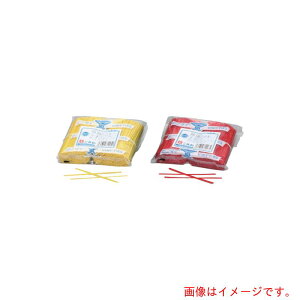共和 ビニタイ PVCカット品 黄 4mmX15cm (1000本/袋) 【品番:QA-150-2G】□