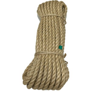 yʓrz܂HƁ@W[g[vi3łj@6mm×10m@yiԁFJUTE-HEMP-ROPE-6X10z