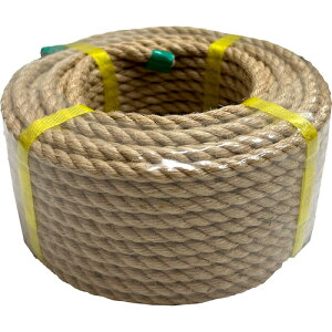 yʓrz܂HƁ@W[g[vi3łj@6mm×20m@ۊpbN@yiԁFJUTE-HEMP-ROPE-6X20z