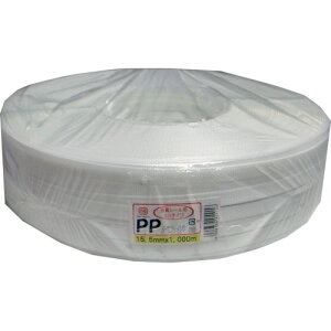 �y�ʓr��������z�܂���H�Ɓ@PP�o���h�@15�D5mm×1000m�@���i����V�[���E����߃X�g�b�p�[���p�j�@�y�i�ԁFPPBAND-1000-WH�z