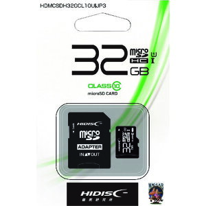 �y���[���֑Ή��z���C�������@�n�C�f�B�X�N�@�}�C�N��SD32GB�@�y�i�ԁFHDMCSDH32GCL10UIJP3�z