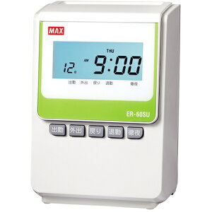 �}�b�N�X�@MAX�@�^�C�����R�[�_�[�@ER�|60SU�y�ō���p�E4��󎚁E�ō��̂�100���z�@�y�i�ԁFER90722�z