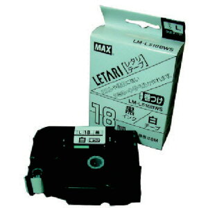 �}�b�N�X�@MAX�@�r�[�|�b�v�~�j�p�������e�[�v�@18mm���@��×�������@8m���@�y�i�ԁFLM-L518BWS�z