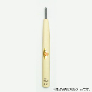 【メール便対応】三木章刃物本舗 彫刻刀(安来鋼) 三角型(規格45度) 6mm 【品番:09005】