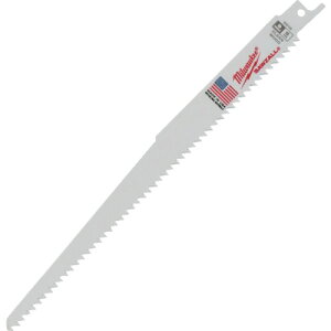 Milwaukee Tool�@WOOD�@�؍H�p���V�v���\�[�u���[�h�@6�@TPI�@229mm�@�i5�{�p�b�N�j�@�y�i�ԁF48-00-5016�z