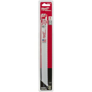 Milwaukee Tool�@THIN�@KERF���H�p���V�v���\�[�u���[�h�@18TPI�@229mm�i5�{�p�b�N�j�@�y�i�ԁF48-00-5188�z