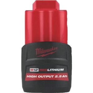 Milwaukee Tool�@M12�@2�D5AH�p���[�u�[�X�g�o�b�e���[�@�y�i�ԁFM12 HB2.5 JP�z