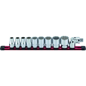 ���ˍH�@�@�~�g���C�@1/2�i12.7mm�j �\�P�b�g�����`�Z�b�g �X�^���_�[�h�^�C�v 9�R�} 11�_�@�y�i�ԁFSH411M-B�z