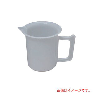 瑞穂化成工業(mizuho) ポリ手付ビーカー200ml 【品番:0511】□