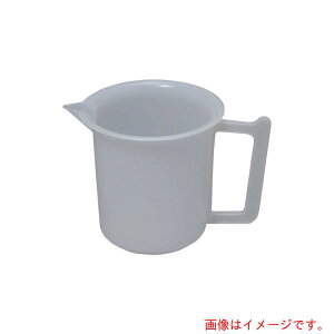 瑞穂化成工業(mizuho) ポリ手付ビーカー300ml 【品番:0512】□