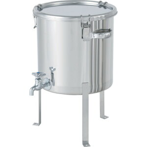 MONOVATE 蛇口付密閉容器平鋼脚付 15L 【品番:CTH-W-FL-27】