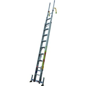【別途送料あり】ナカオ(NAKAO) 3連伸縮ハシゴ レン太 7m アウトリガー 屋根上セット付 【品番:3REN-7.0Y】