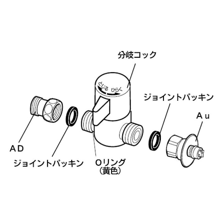 楽天市場】ナニワ製作所 食器洗い乾燥機専用部材 【品番：Au・ADセット 