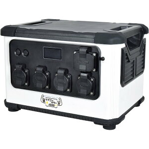 【別途送料あり】日動工業 ポータブル電源 レイニーパワー徳永 【品番:LPE-E3200LW】