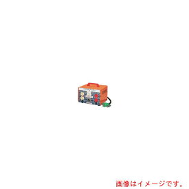日動工業　昇圧専用トランス　安全型（連続定格）　3KVA　3芯タイプ　アース付　過負荷漏電保護兼用ブレーカー付　【品番：M-EK30】