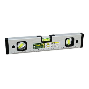 新潟精機 SK アルミ水平器 マグネット付 300mm ALM-300 【品番:4975846673564】