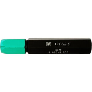【メール便対応】新潟精機 SK 片口アルミピンバイス 使用サイズ(mm)5.00〜5.50 【品番:APV-5A-S】
