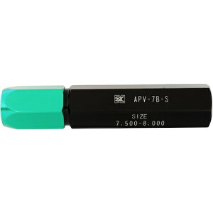 【メール便対応】新潟精機 SK 片口アルミピンバイス 使用サイズ(mm)7.50〜8.00 【品番:APV-7B-S】