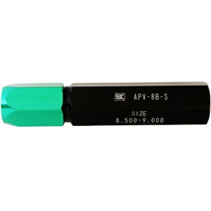 【メール便対応】新潟精機 SK 片口アルミピンバイス 使用サイズ(mm)8.50〜9.00 【品番:APV-8B-S】