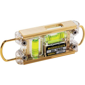 【メール便対応】新潟精機 SK 水平器 鳶レベル2 ゴールド 【品番:ED-TB2G】