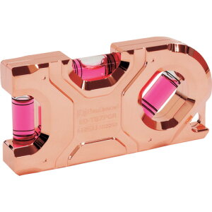 【メール便対応】新潟精機 SK 水平器 鳶レベル零 ピンクゴールド 【品番:ED-TBZPGR】