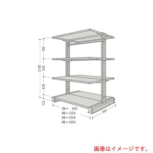 {t@CO@X`[yʃ{gXI@L`bN1A@Ԍ1854×s891×2100mm@Ki4@yiԁFCR76S-W4Bz