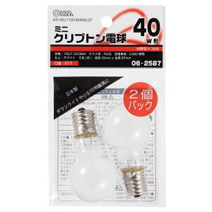 �I�[���d�@�iOHM�j�@�~�j�N���v�g���� 40�`���� PS-35 E17 �z���C�g 2�� KR100/110V36WW/2P�@�y�i�ԁF06-2587�z