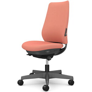オカムラ OKAMURA ポータム,肘なし,背クッション,スタンダードタイプ,ダークグレー,ハンガー無,ランバー有,ナイロンキャスター 【品番:CF13XE FRU9】