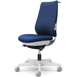 オカムラ OKAMURA ポータム,肘なし,背クッション,スタンダードタイプ,ホワイトボディ,ハンガー有,ランバー有,ナイロンキャスター 【品番:CF14XZ FSG4】