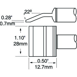 OK International�@���g�J���@Metcal�@MX�V���[�Y�@�����c�C�[�U�[�@�`�b�v�J�[�g���b�W�@�y�i�ԁFPTTC-707�z