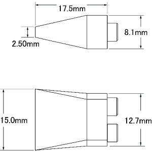 OK International�@���g�J���@Metcal�@MX�V���[�Y�@�f���A���@�`�b�v�J�[�g���b�W�@�y�i�ԁFSMTC-8CH150D�z