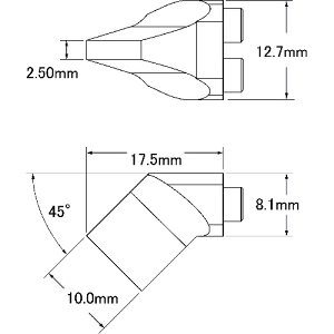 OK International�@���g�J���@Metcal�@MX�V���[�Y�@�f���A���@�`�b�v�J�[�g���b�W�@�y�i�ԁFSMTC-8CHB100D�z