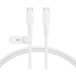 �I�E���e�b�N�iOwltech�j�@MOTTERU�@�҂ݍ��݃P�[�u���@�}���[�d�@�f�[�^�]���Ή��@USB�|C�@to�@USB�|C�@1m�@�G�A���[�z���C�g�@2�N�ۏ؁@�y�i�ԁFMOT-NLCC100-WH�z