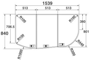 パナソニック 薄型断熱風呂フタ 【品番:GKU74WKF8TKRS】●