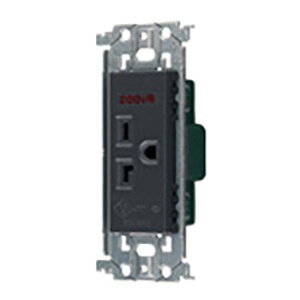 �p�i�\�j�b�N�@�A�h�o���X�V���[�Y 15A�E20A���p�����ڒn�R���Z���g�i250V�j�i�����g�t�j�i�O���[�j�@�y�i�ԁFWTL19223H�z