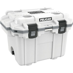 Pelican Products�@30QT�@�G���[�g�N�[���[�@�z���C�gX�O���[�@�y�i�ԁF30Q-1-WHTGRY�z