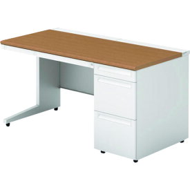 【別途送料あり】プラス（PLUS）　775550）US　片袖机US−147A−3　T2／W4　【品番：US-147A-3 T2/W4】