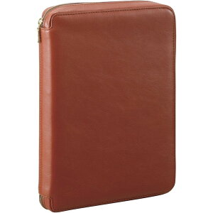 レイメイ藤井 ダ・ヴィンチ A5サイズ システム手帳(リング25mm)ラウンドファスナータイプ ブラウン 【品番:DSA3001C】