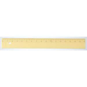 【メール便対応】レイメイ藤井 KUM ルーラー パステルイエロー 【品番:KM171PY】