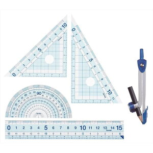 【メール便対応】レイメイ藤井 先生おすすめ定規・コンパスセット 【品番:APJ907】