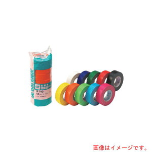 【別途送料あり】リンレイテープ 包装用和紙粘着テープカラー #140 10×18 黒 【1200個】 【品番:#140-10X18】