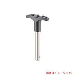 ロームヘルド・ハルダー HALDER ボールロックピンセルフロッキングT形グリップ付 SUS ピン径20ピン長さ130 【品番:22340.0097】