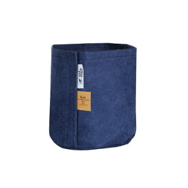 root pouch（ルーツポーチ）　リサイクルペットボトルから作られた不織布製の植木鉢　Navy no handles　3.8liter　【品番：RP-BN900-01】○