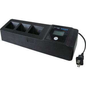 【別途送料あり】嵯峨電機工業(saga) LB用3連充電器 【品番:LB-3C】