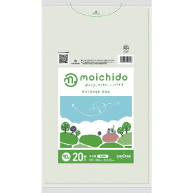 日本サニパック　サニパック　ゴミ袋　MOICHIDO　半透明　90L　20枚　0．020mm　【品番：CM90】