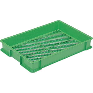 三甲(サンコー) 天昇 スタッキングコンテナー 672013 サンテナーPK−16グリーン 【品番:PK-16-GR】□